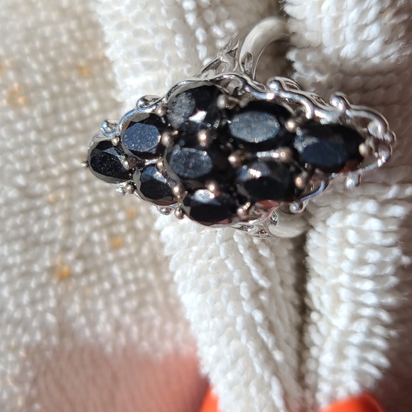 Shungite Earrings And Ring From Shop Lc - Picture 2 of 5